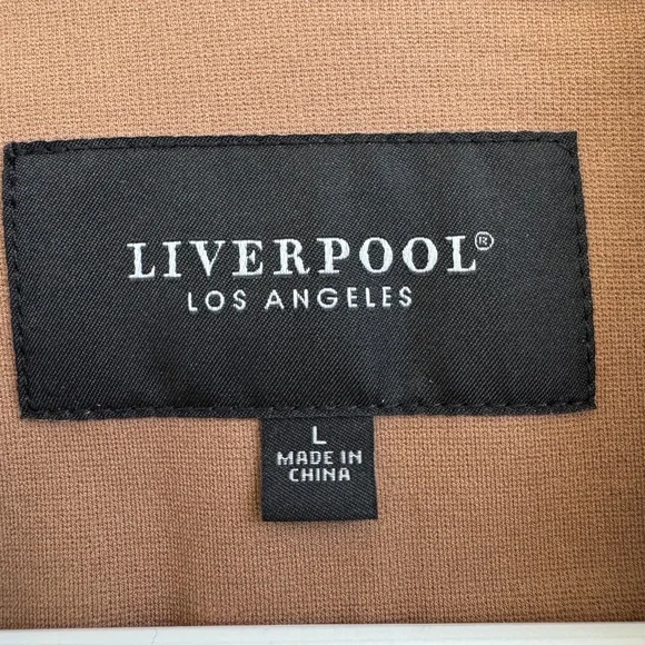 Liverpool Los Angeles / Boyfriend Blazer / Color: Maple / Size L - Picture 4 of 5